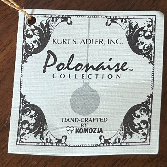 Kurt S. Adler Polonaise "Sweet Lullabye" Glass Baby Ornament 5" Komozja AP 1293 - Picture 9 of 17